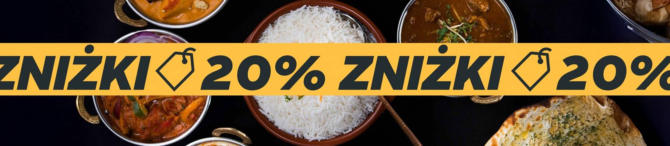 20% zniżki na zamówienie