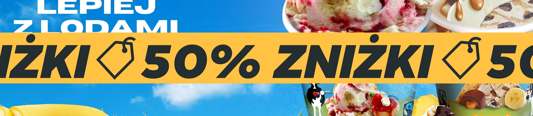 50% zniżki