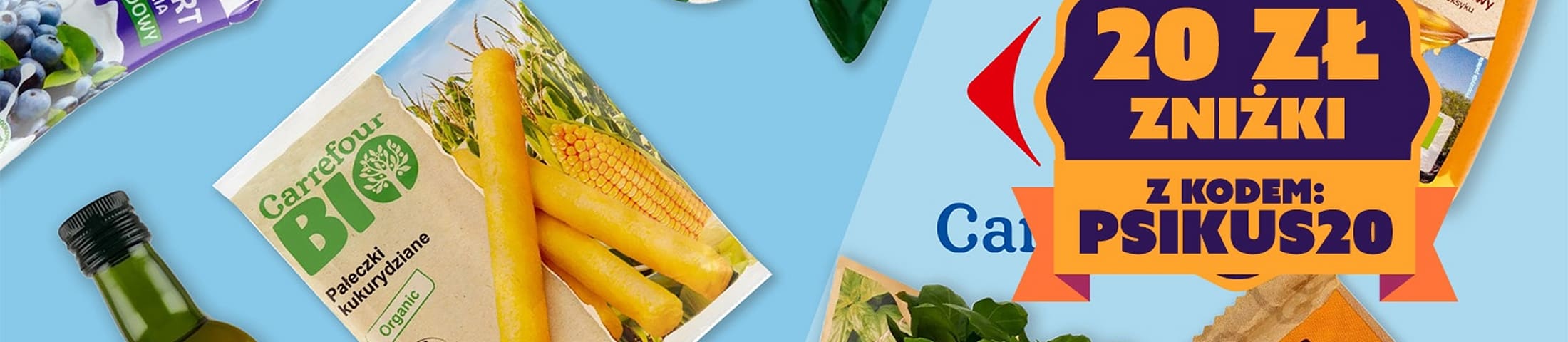 20 zł zniżki z kodem psikus20