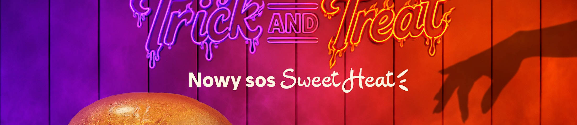 trick and treat. nowy sos sweet heat
