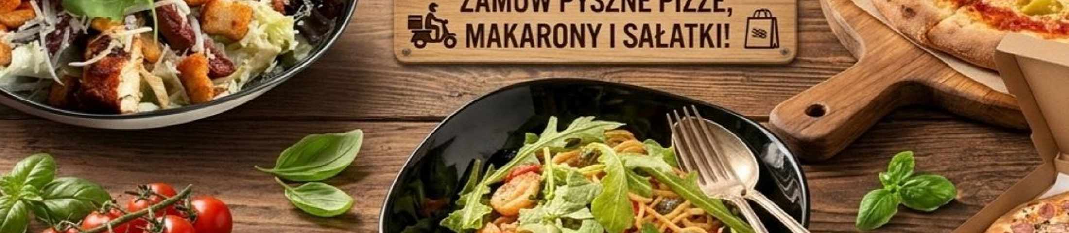 Zamow pyszne pizze makarony, sałatki