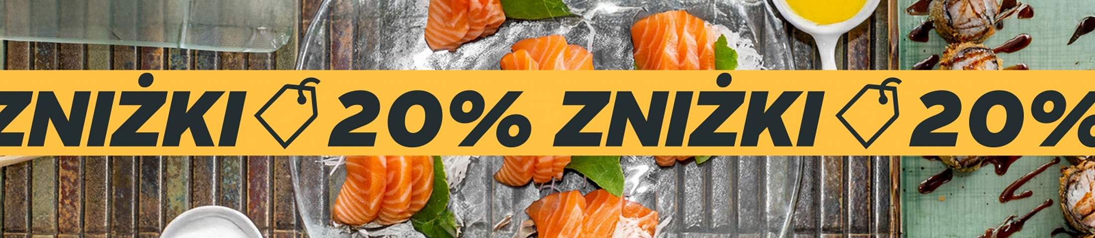 20% zniżki 
