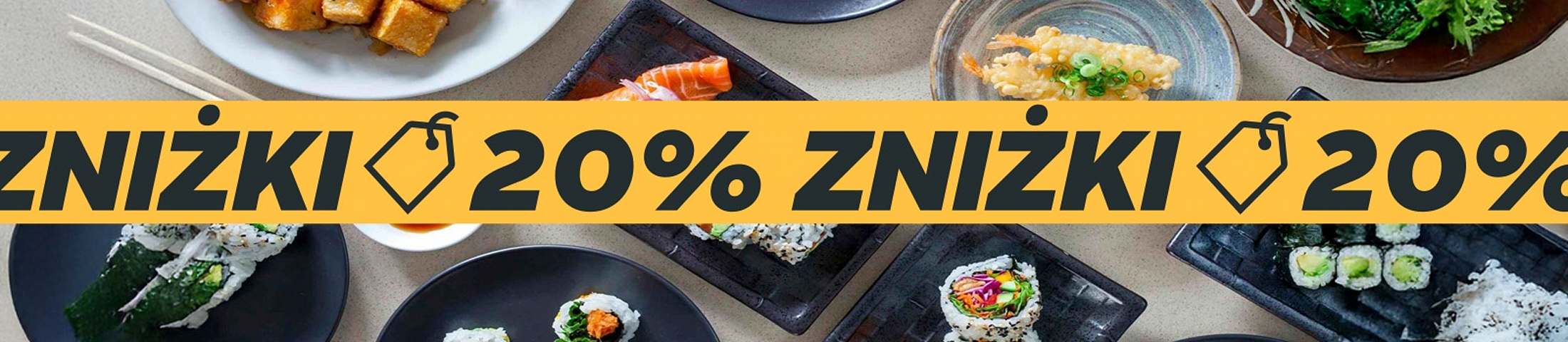20% zniżki 