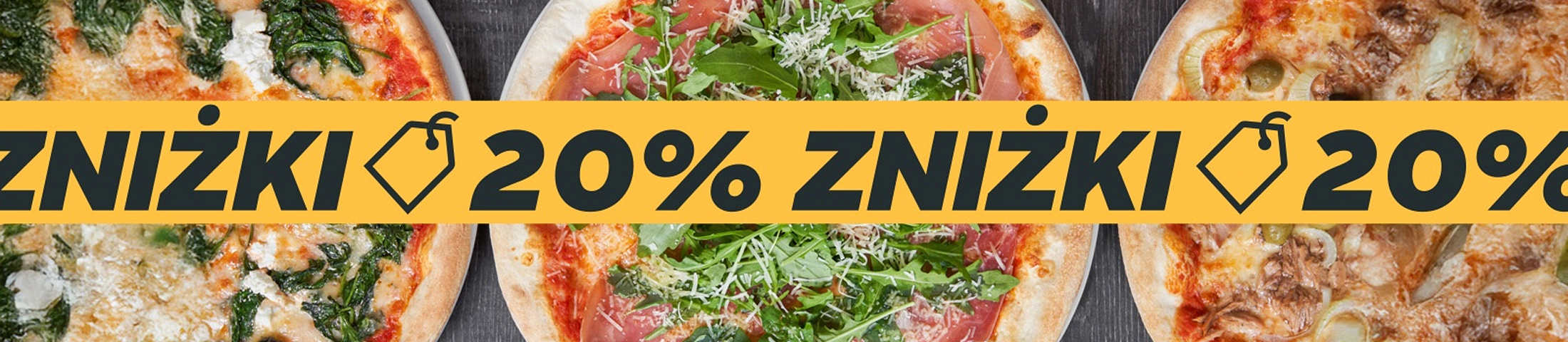 20% zniżki na zamówienie