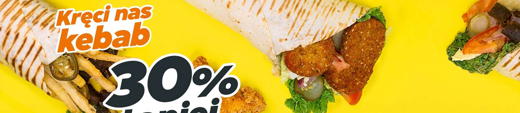 Kręci nas kebab 30% taniej
