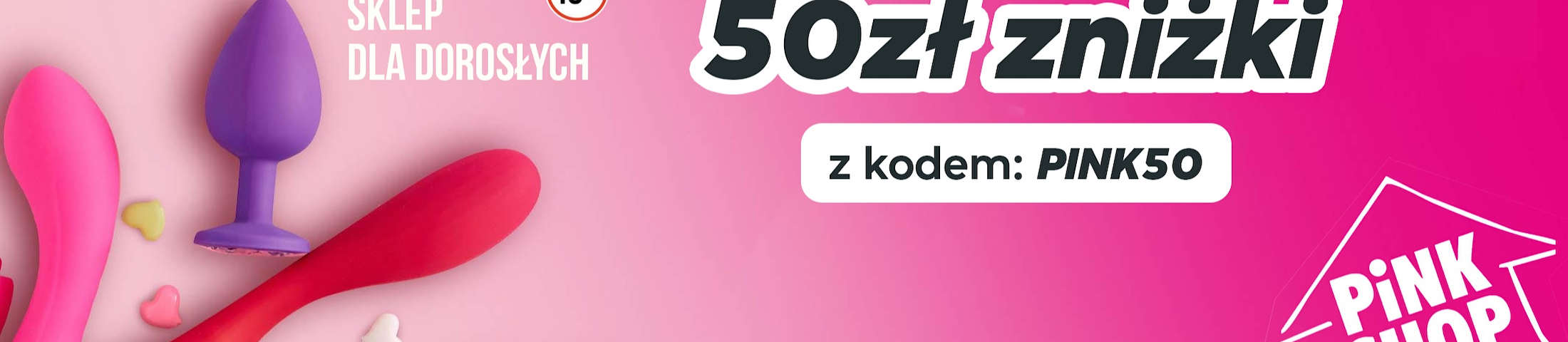 50 zł zniżkim z kodem PINK50