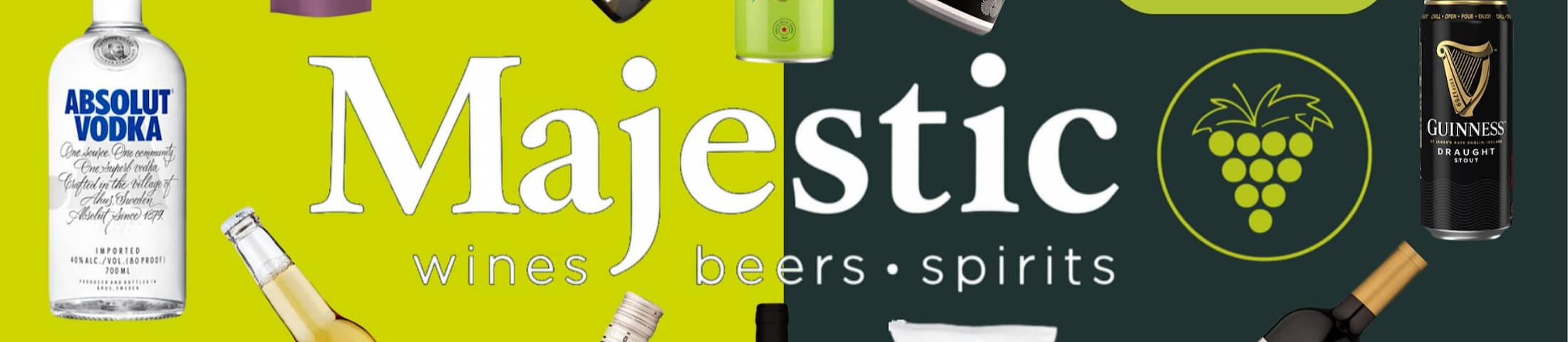 Up to 25% off Bank Holiday deals. Majestic - wines, beers, spirits