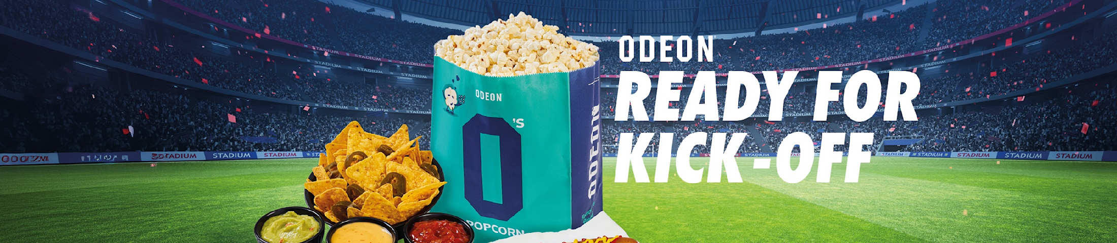 ODEON READY FOR KICK-OFF