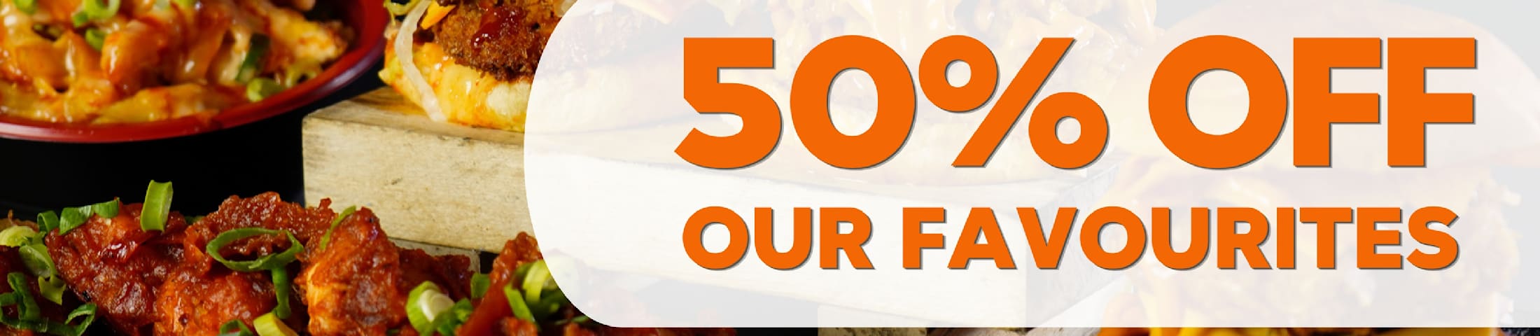 50% off our favourites