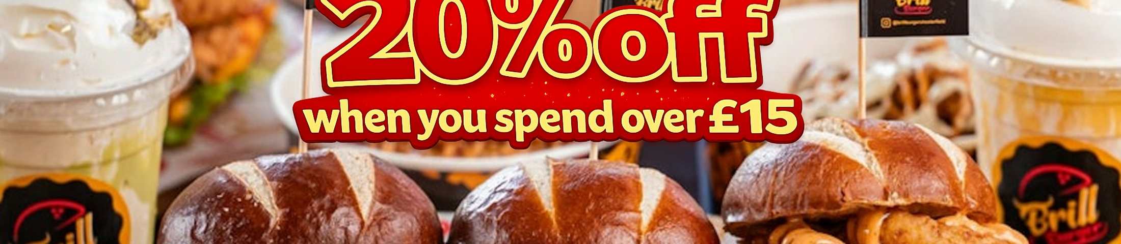 20% off when you spend over £15