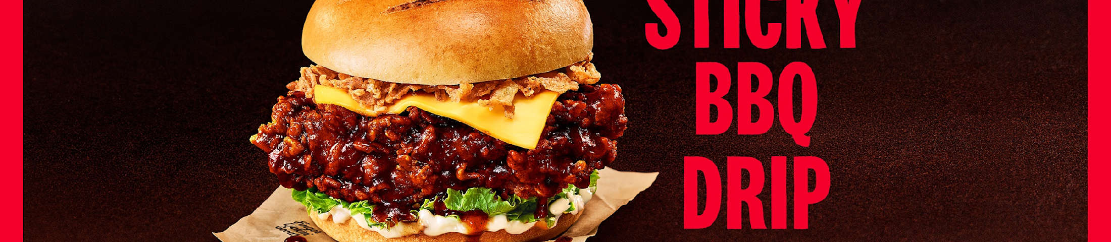 Sticky BBQ drip