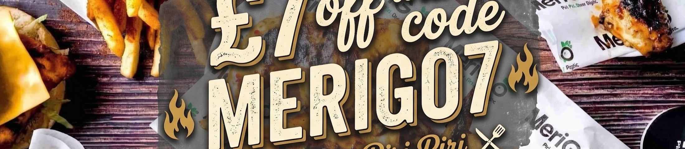 £7 off with code MERIGO7