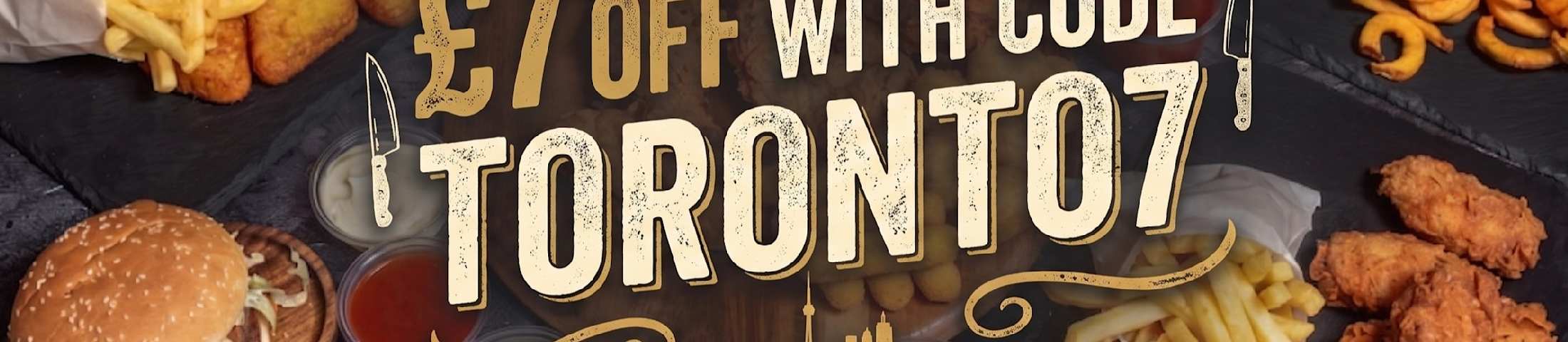 £7 off with code TORONTO7
