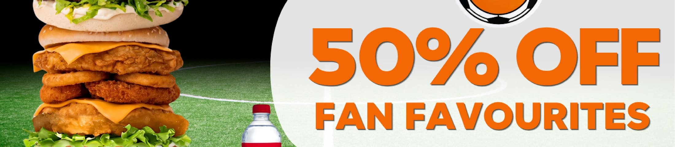 half price champions 50% off fan favourites