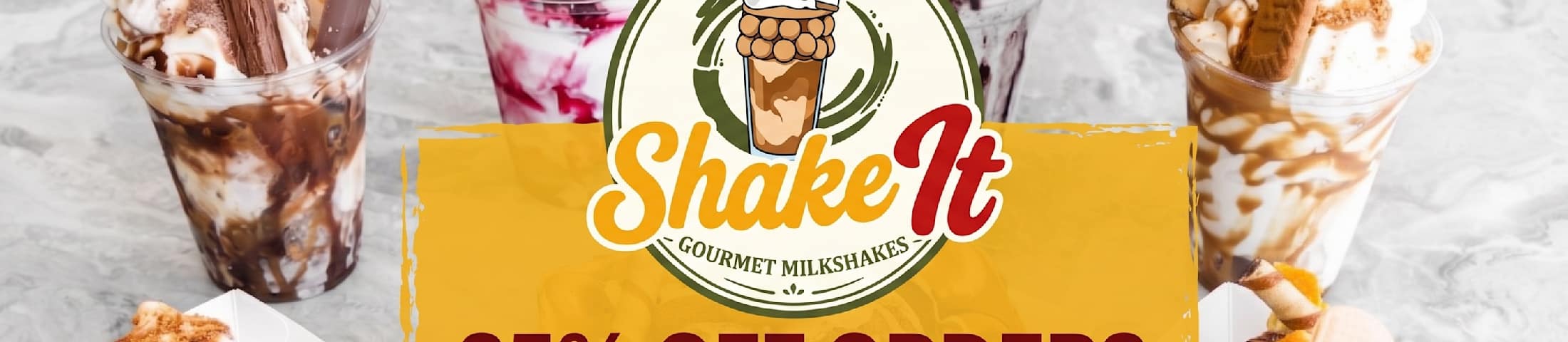 25% OFF ORDERS USING CODE: SHAKEIT25
