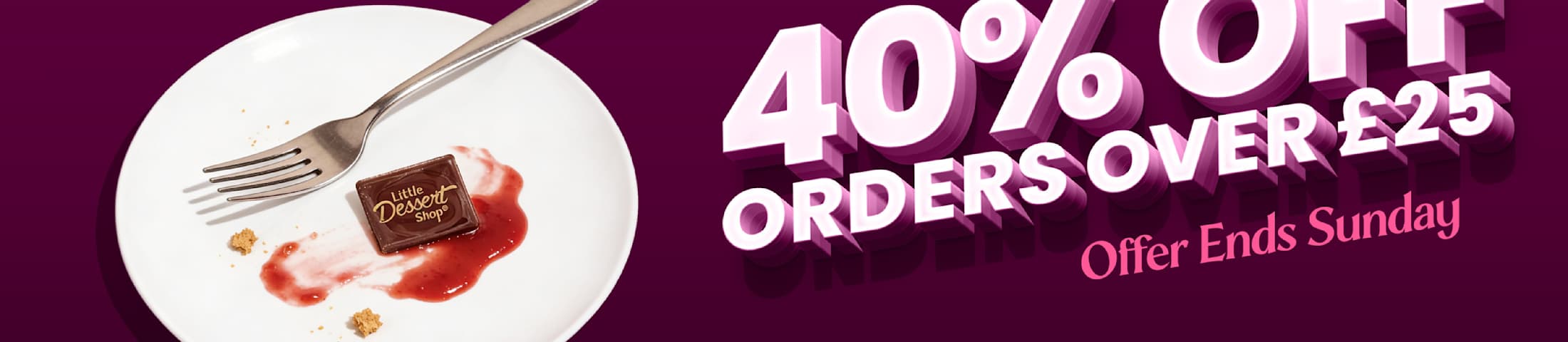 JUST EAT EXCLUSIVE 40% OFF ORDERS OVER £25 OFFER ENDS SUNDAY