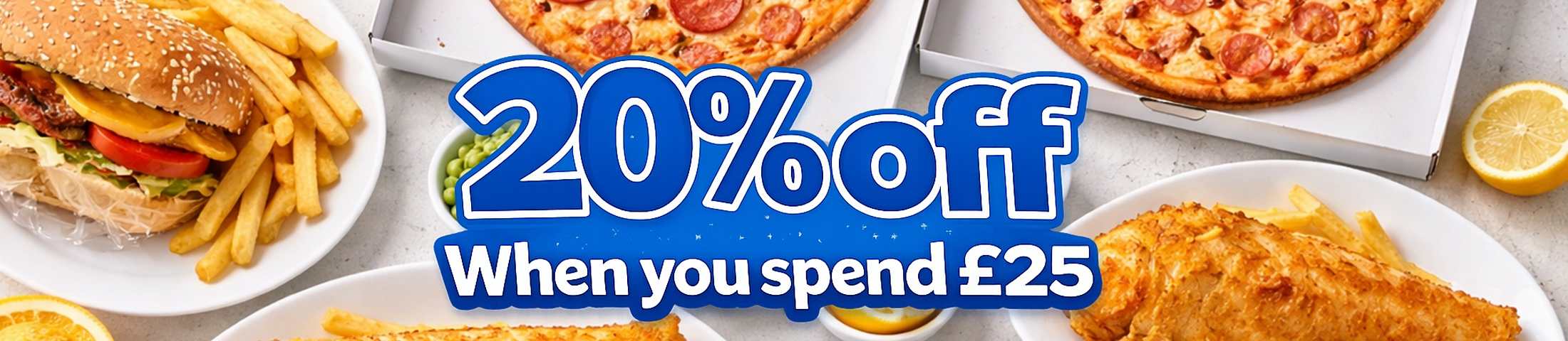 20% off when you spend £25