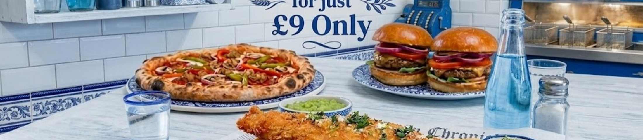 Try Panko Breaded Fish for just £9 Only