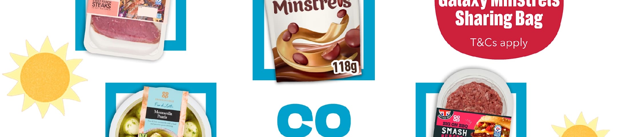 85% off Galaxy Minstrels Sharing Bag, T&Cs apply. Co-op