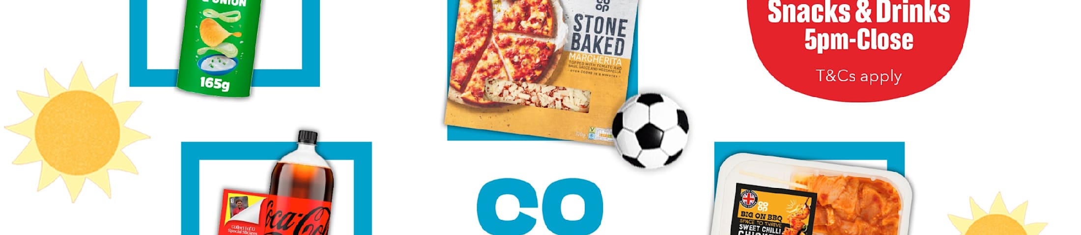 50% off selected pizza, snacks & drinks, 5pm-close. T&Cs apply