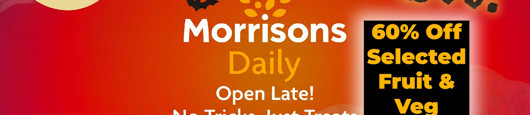 60% off selected fruit and veg