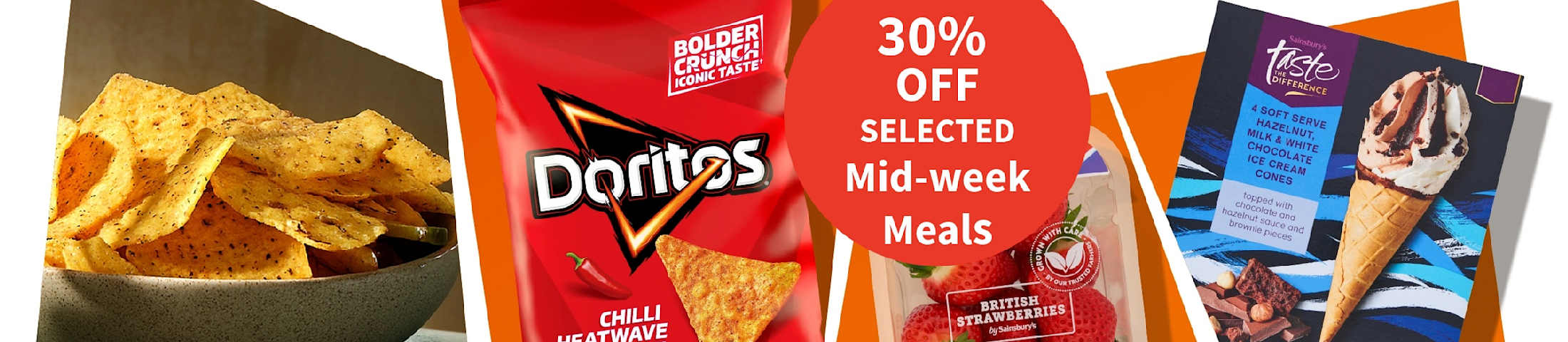 Up to 30% off selected Mid-week meals. Sainsbury's Local