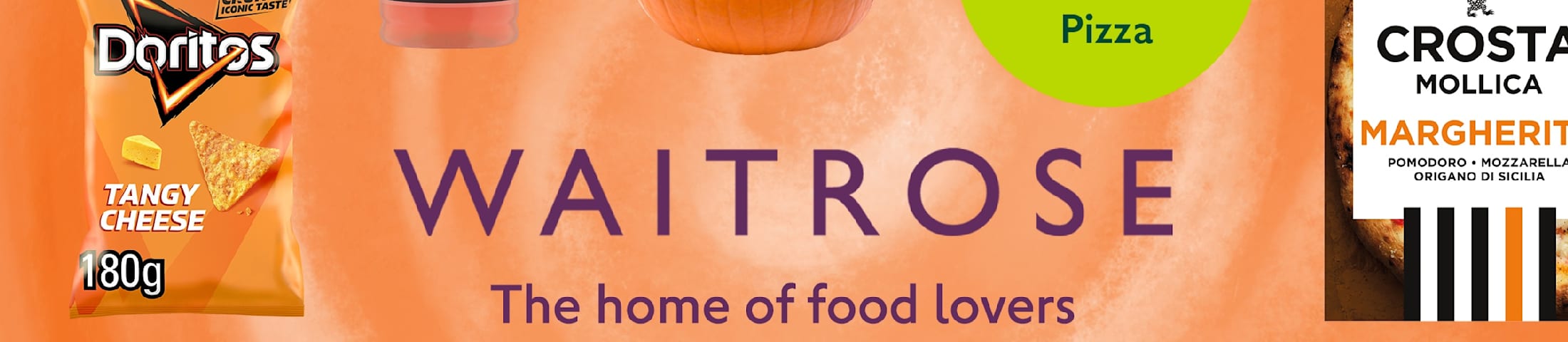 waitrose the home of food lovers - up to 50% off pizza