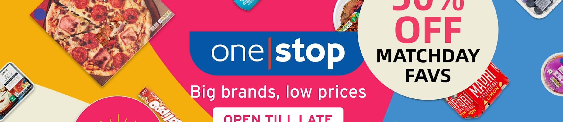50% off matchday favs