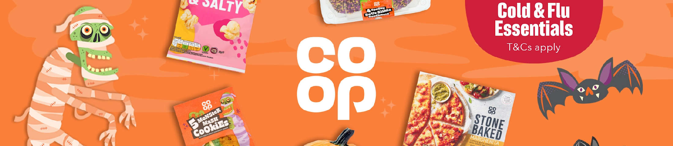 Up to 30% off selected cold & flu essentials, T&Cs apply. Co-op