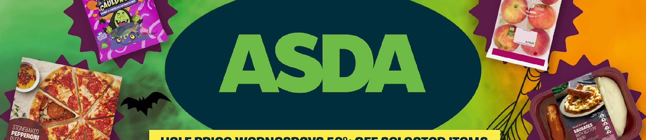 Half Price Wednesday up to 50% Off