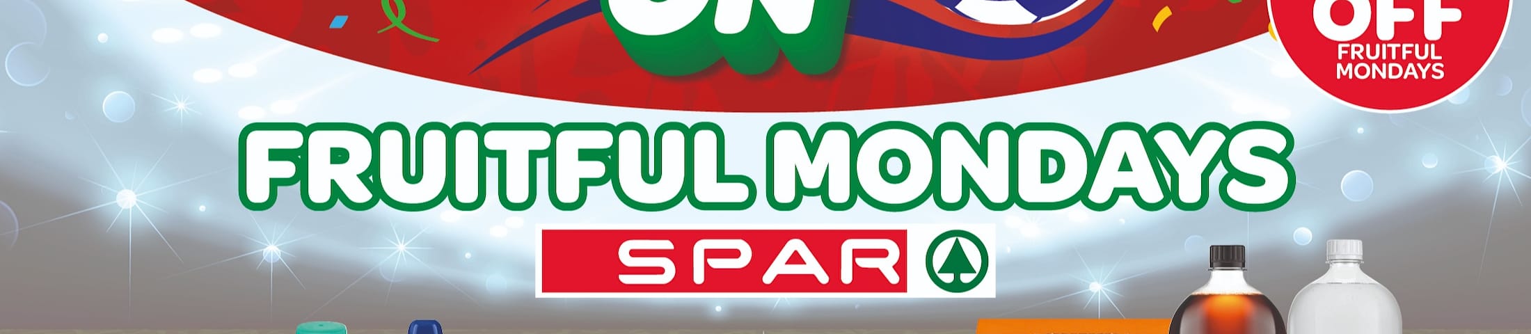 60% off Fruitful Mondays. Game on, Fruitful Mondays, Spar