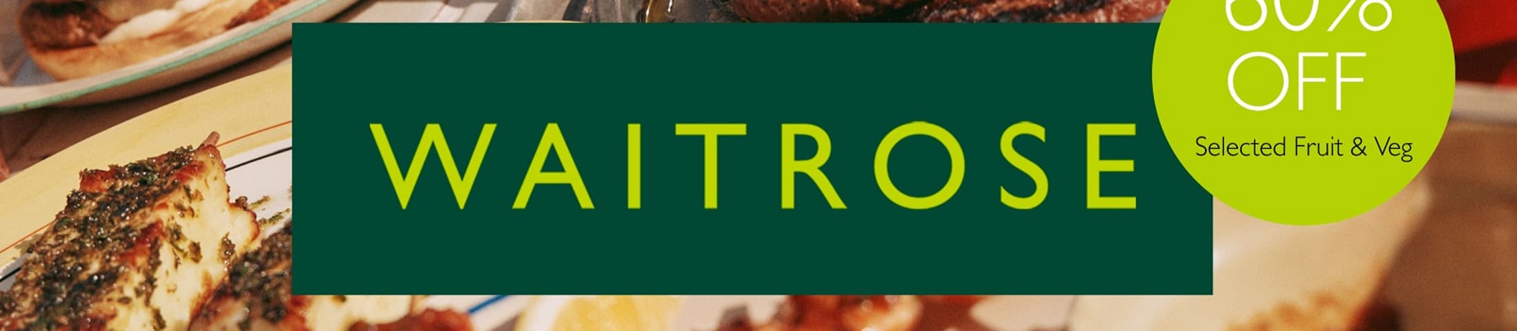 every monday 60% off selected fruit and veg