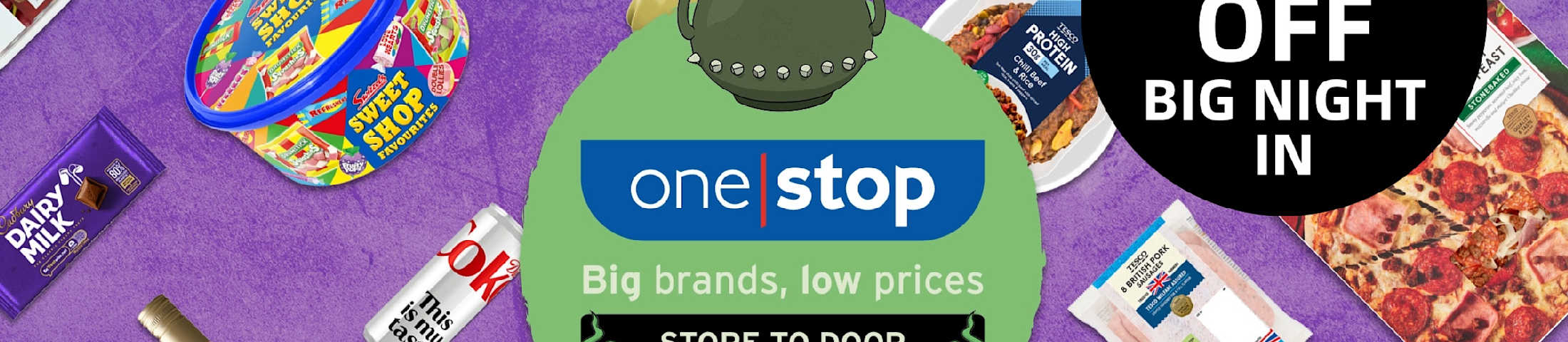 up to 50% off big night in