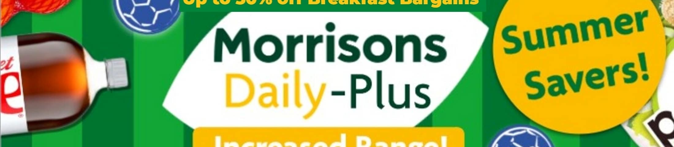 up to 50% off breakfast bargains summer savers increased range