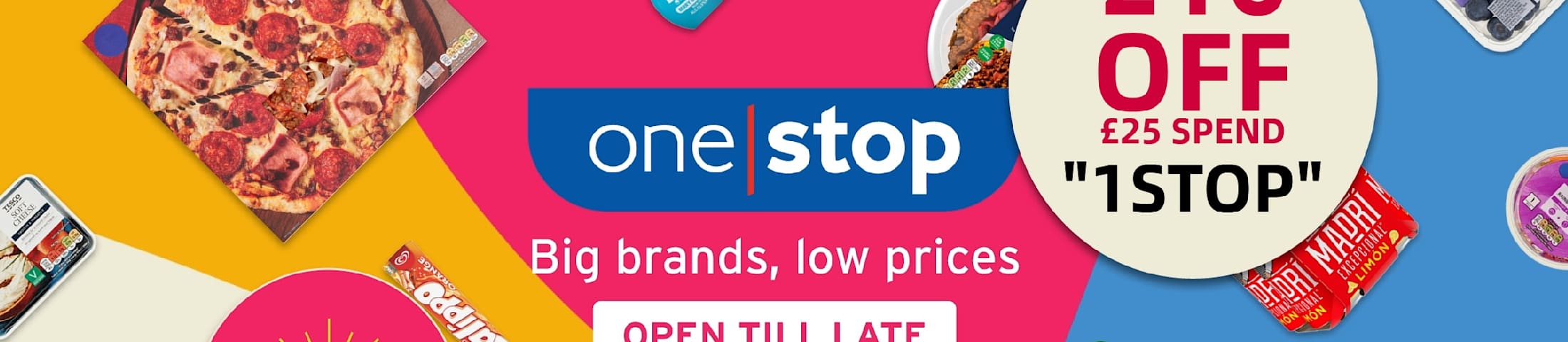 £10 off £25 spend "1stop"
