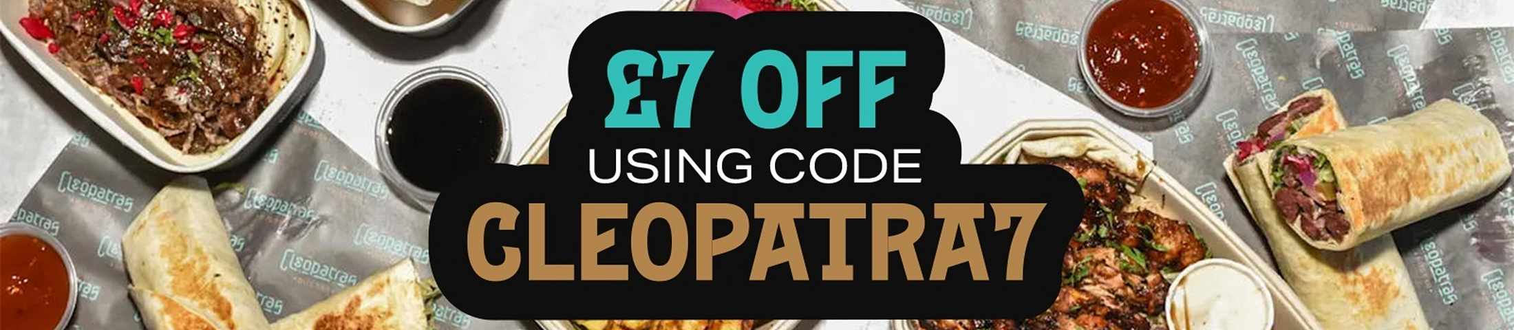 £7 off using code CLEOPATRA7