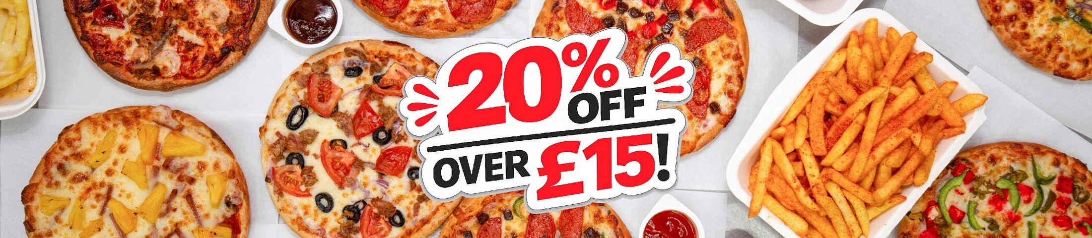 20% off over £15 