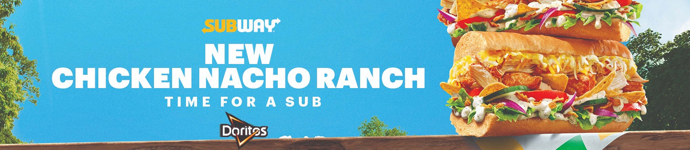 New Chicken nacho Ranch Time For a Sub