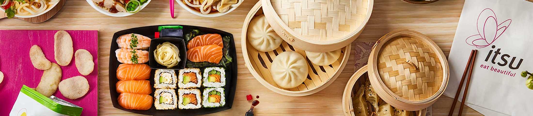 itsu - Westfield White City restaurant menu in London - Order from Just Eat