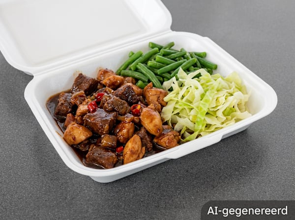 Ketjap beef and ketjap chicken fillet