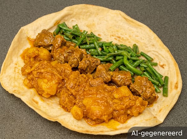 Curry Lamb Filet Roll