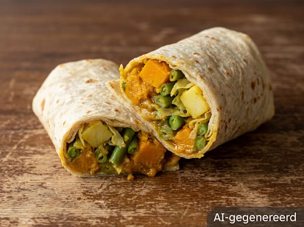 Pumpkin Roti Roll 🔥 ⭐️