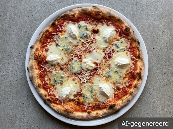 Four Cheese Pizza Red