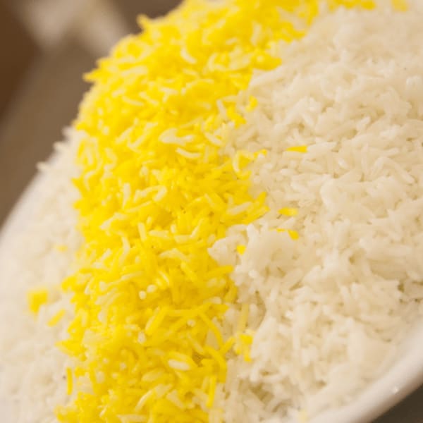 Extra saffron rice