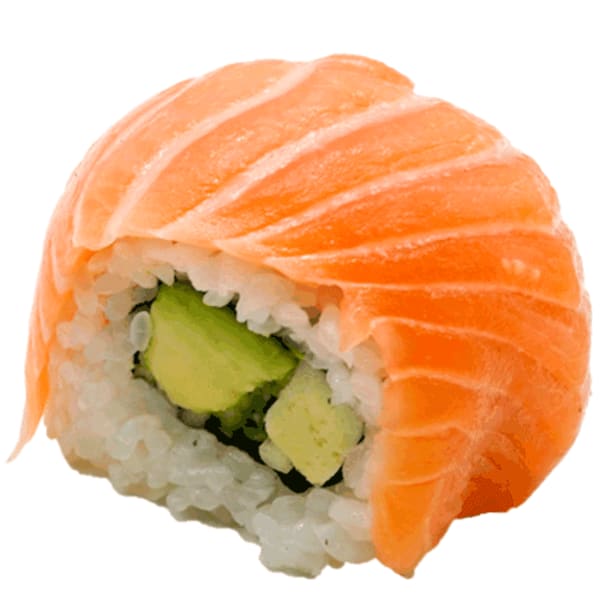 Salmon avocado roll