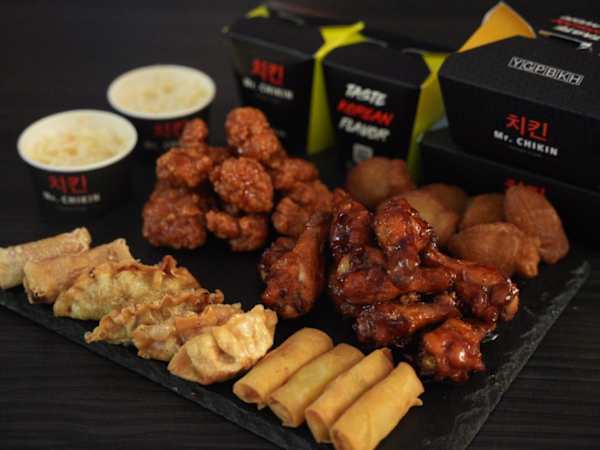 Mr. CHIKIN Friends Menu