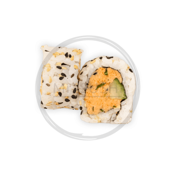 Salmon salad roll