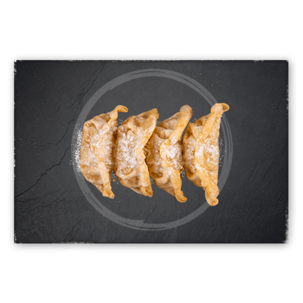 Apple gyoza