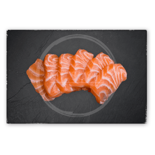 Sashimi salmon