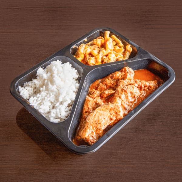 Chicken with satay sauce